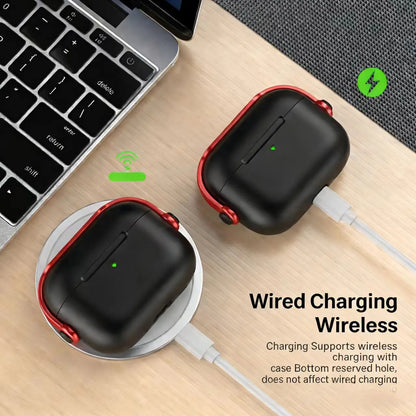 Protective Case for Apple Airpods Pro3 Pro2 Airpods 4 Wireless Bluetooth Earphone Cover Sleeve Headphone Case with Phone Holder