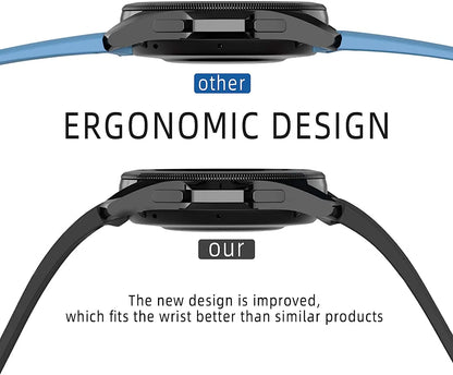 No Gap Magnetic Silicone Strap For Samsung Galaxy Watch 7 6 5 4 44mm 40mm Pro 45mm Bracelet Galaxy Watch6 Classic 43mm 47mm Band