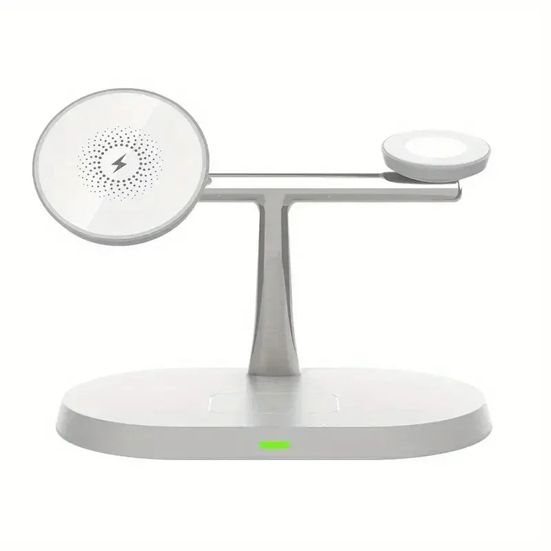 3 In 1 Opansten Magnetic Wireless Charger Stand For iPhone 17 16 15 14 13 12 Pro iWatch 10 9 Airprods 4 3 Fast Charging Station
