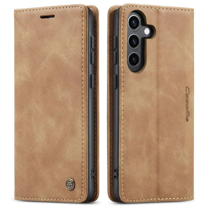 Flip Leather Case for Samsung Galaxy S25 S26 Ultra S24 Ultra S23 FE S22 S21 S20 Plus A17 A16 A36 A56 A15 A55 A35 Wallet Cover