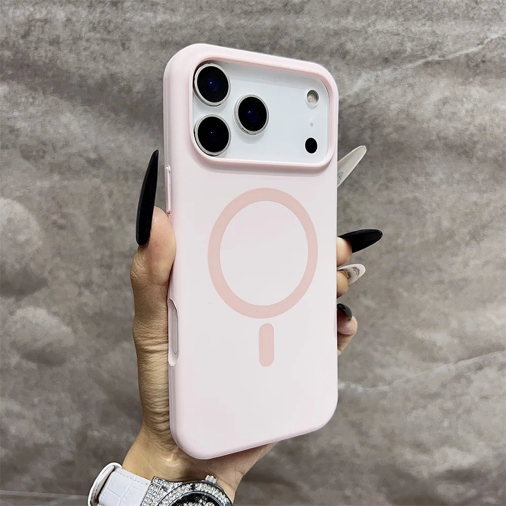 Luxury Official Original Silicone For Magsafe Magnetic Case For iPhone 17 Air 16 15 14 13 12 11 17 Pro Max Must Haves Cover