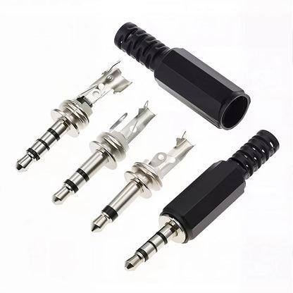 5/20PCS 3.5mm Audio Male Plug 3.5 Jack 2/3/4 Sections Connector for Microphone Headphone Audio Plug