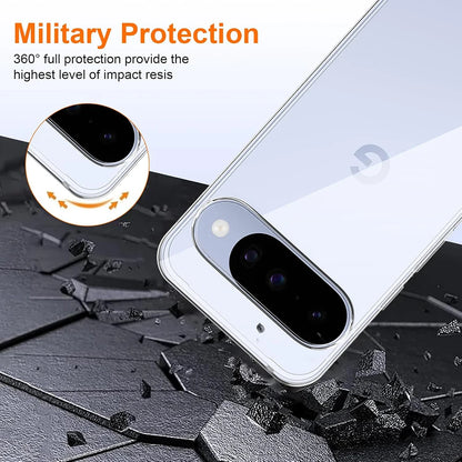 Ultra Thin Transparent Silicone Soft Case For Google Pixel 10 9 Pro XL 9A Clear Slim Shell For Google10 Back Cover Shockproof