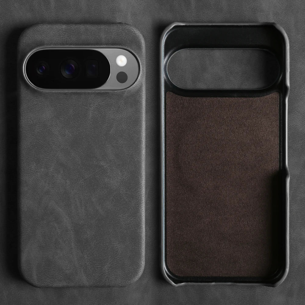 Luxury Leather Phone Case For Google Pixel 11 10 9 Pro XL 10A 9A 8 8A 7 7A 6 Pro Shockproof Back Cover Cases Funda Coque Shell
