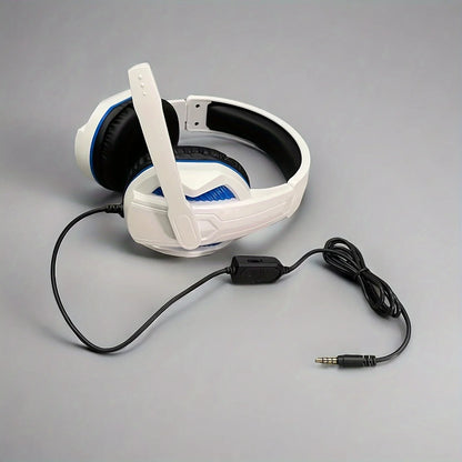 H4 Gaming Over-Ear Headphones with Mic, Wired Deep Bass Headset for PC Laptop Music