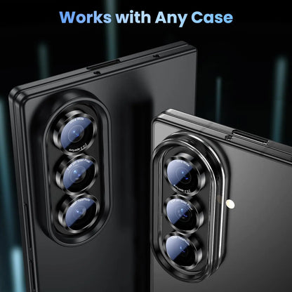 For Samsung Galaxy Z Fold 8 Ultra 8 7 6 Camera Lens Protector Camera Cover Invisible Fit Ultra HD Military-Grade Aerospace Glass