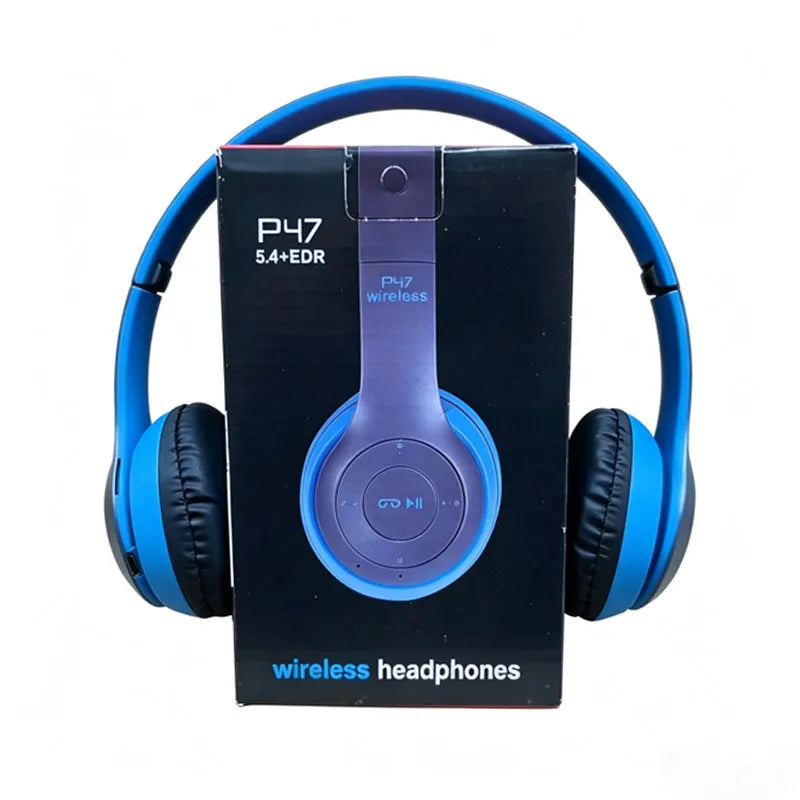 Bluetooth 5.0 Headphones Foldable Wireless Gaming Sports Headset HiFi Sound Over-ear for Huawei Xiaomi Apple Phone PC Tablet