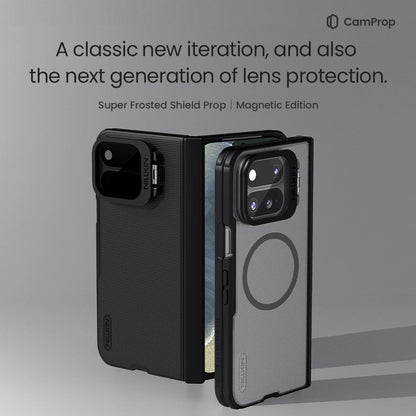 NILLKIN Magnetic Case For Google Pixel 11 Pro Fold Pixel11 Raised Edge Anti-Dust Shockproof CA4017