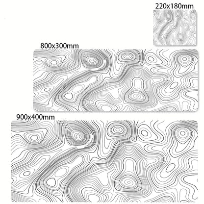 Strata Liquid Desk Mat Large Gaming Mouse Pad Non-Slip Rubber Game XXL Mouse Mat Computer Keyboard Mats Pad Big Mousepad 900x400