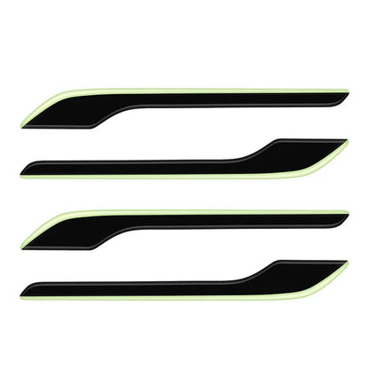 Car Door Handle Stickers Anti-Scratch for Tesla Model 3 Y Juniper 2026 Door Handle Scratch-Resistant Luminous Cover Accessories