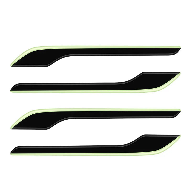 Car Door Handle Stickers Anti-Scratch for Tesla Model 3 Y Juniper 2026 Door Handle Scratch-Resistant Luminous Cover Accessories
