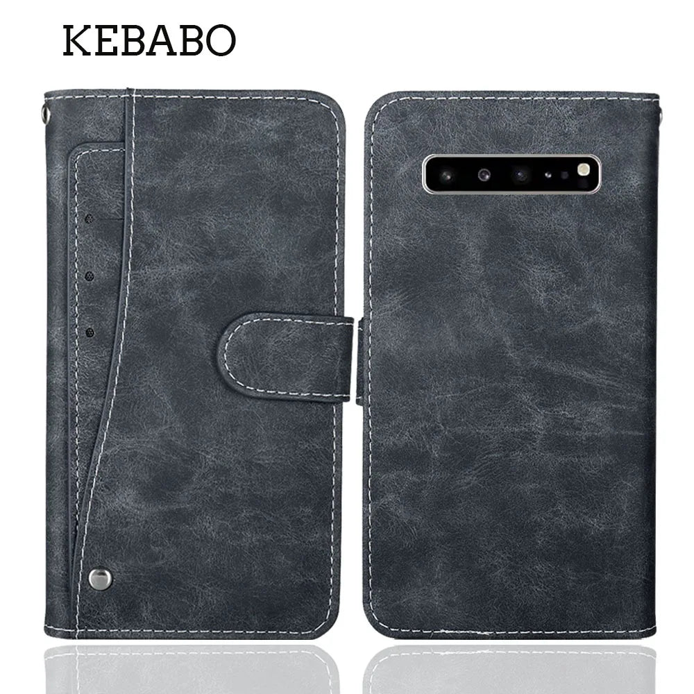 Leather Wallet For Samsung Galaxy S10 5G Case 6.7" Fashion Luxury Protective Multi-Function Cover Phone Stand Function Bags