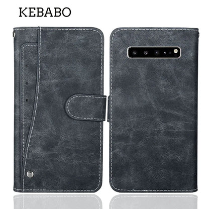 Leather Wallet For Samsung Galaxy S10 5G Case 6.7" Fashion Luxury Protective Multi-Function Cover Phone Stand Function Bags