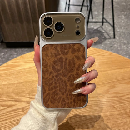 Luxury Leopard Print Phone Case For iPhone 13 14 15 16 17 18 Pro Max Shockproof Bumber Cases Cover