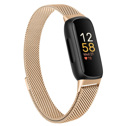 Metal Magnetic Loop Strap For Fitbit Inspire 3 Band Stainless Steel Watchband Bracelet For Fitbit Inspire 3 Strap Wristband