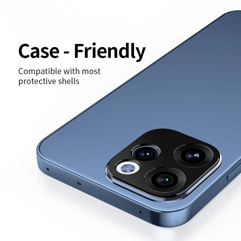 Aluminum Metal Rear Camera Protectors for OPPO Reno 15F 15FS Lens Cover For Reno15F Hollow Lens Ring Film