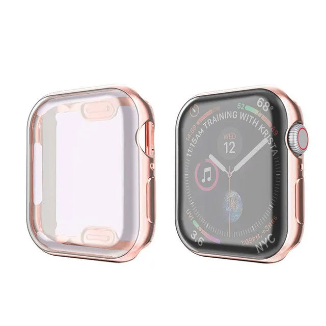 Cover For Apple Watch Ultra 3 2 1 49mm TPU Full Screen Protector Case iWatch Series 9 8 7 6 5 4 SE 45mm 41mm 44mm 40mm 42mm 38mm