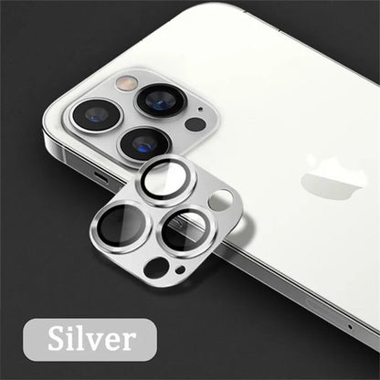 Metal Camera Lens Glass Protector for IPhone 14 13 15 Pro Max 12 Mini 14 Plus 14Pro 13Pro 15Pro i15 Glass Lens Cover Accessories