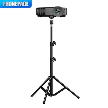 PHONEPACE  Foldable Tripod Stand - Projector Camera Mobile Phone Computer Notebook Holder Durable Stable Base