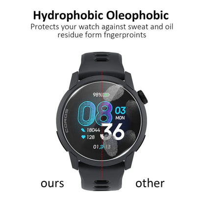 2.5D HD Clear Glass for Coros Pace 2 4 3 PRO Smartwatch 9H Ultra-Thin Durable Tempered Glass Screen Protector Scratch Resistan