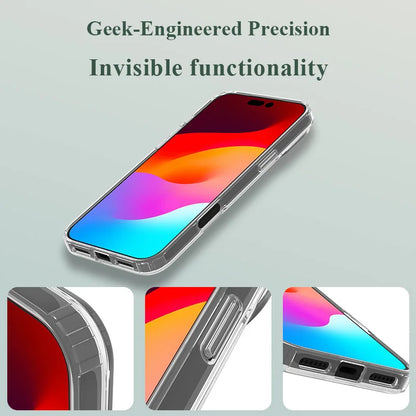 Lereach for iPhone 18 Pro Max 17 Pro Max 18 Pro 17 Air 17 Pro Crystal Clear Phone Case Ultra-Thin Shockproof Anti-Scratch