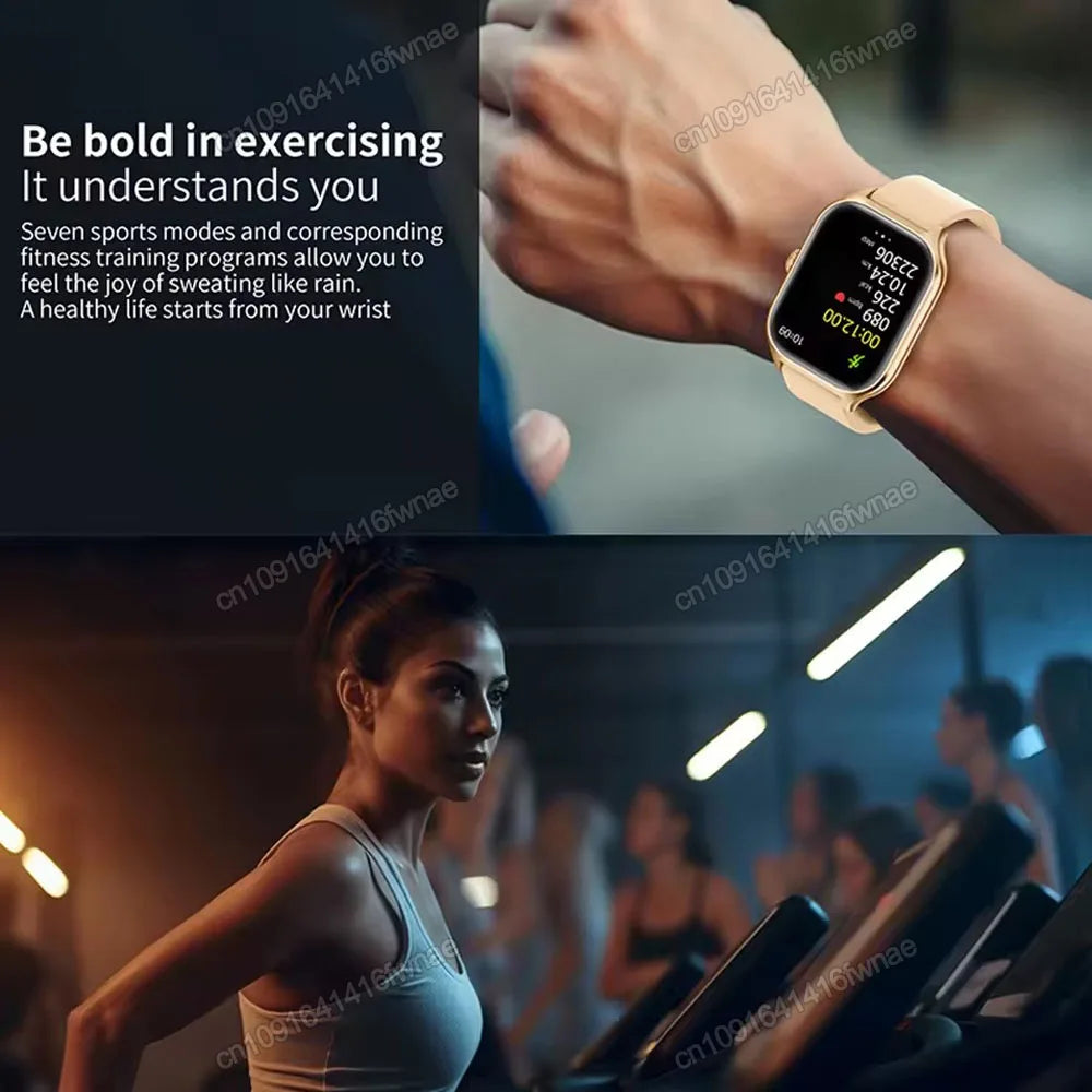 2026 New Smart Watch 2.01'' HD Display Bluetooth Call Message Alert Sports GPS Tracker Smartwatch Men Women For Android IOS Ht22