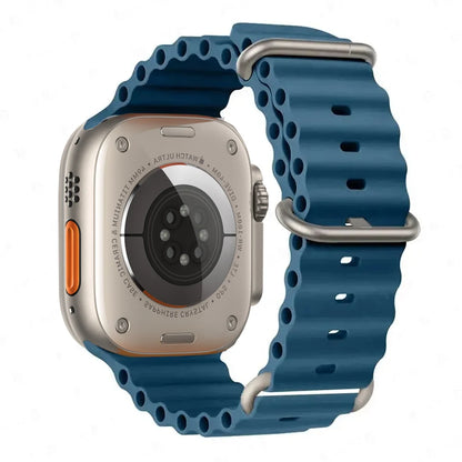 Ocean Band for Apple watch Ultra 3 Series 11 10 9 7 8 6 SE 49mm 45mm 46mm 42mm 44mm 40 41 Silicone bracelet correa iWatch Strap