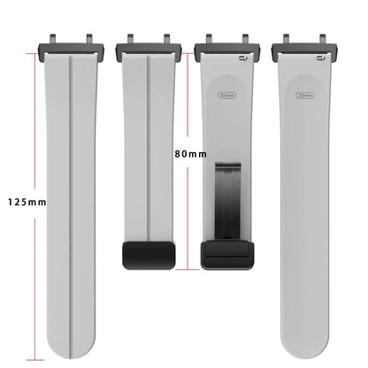 Magnetic Silicone Watch Band For Huami Amazfit T-Rex2 Strap Bracelet Replacement Wristband For Amazfit T Rex 2/3 Sport Watchband
