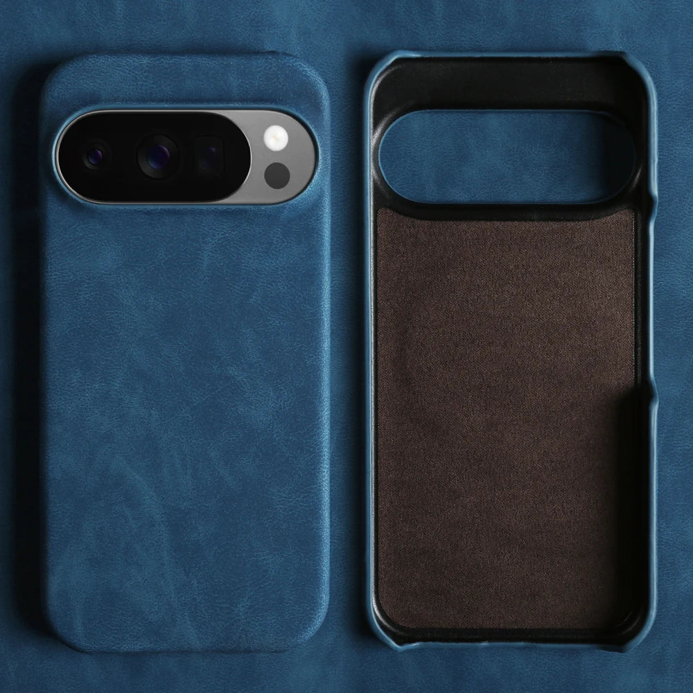 Luxury Leather Phone Case For Google Pixel 11 10 9 Pro XL 10A 9A 8 8A 7 7A 6 Pro Shockproof Back Cover Cases Funda Coque Shell