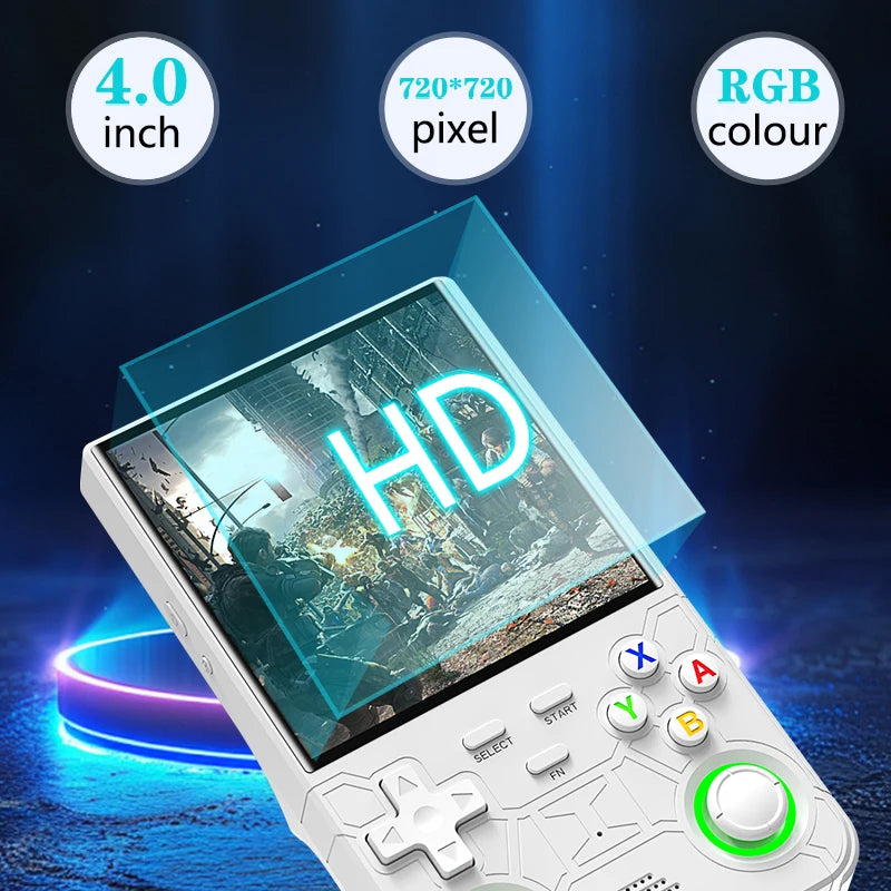 R36 ULTRA Handheld Game Console Linux Open Source System HD4 inch High-Definition IPS Screen Retro Game Video Player