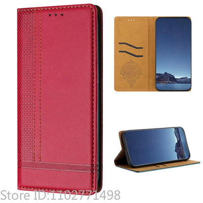 S10+ Luxury Wallet Flip Cover Phone Case For Samsung Galaxy S10E S10 Plus Lite G973F Magnetic Shockproof Leather Cases Fundas
