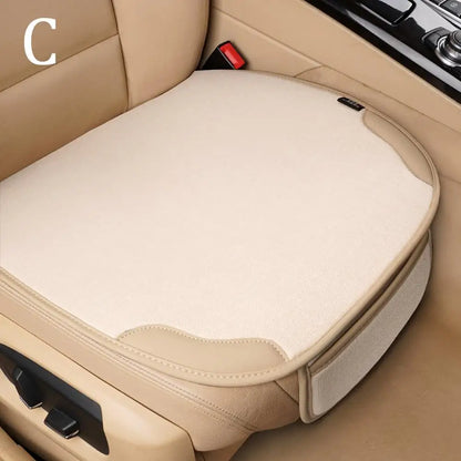 Car Breathable Flax Seat Cover Universal Front Seat Anti Dust Anti Scratch Protector Cushion Covers For Car Interior Accessories