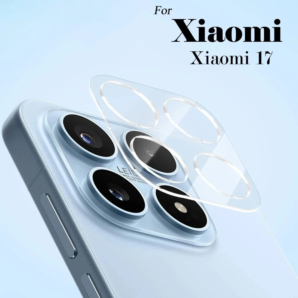 For Xiaomi 17 Tempered Glass Camera Lens Protector Scratch Resistant High Transparency Camera Protector
