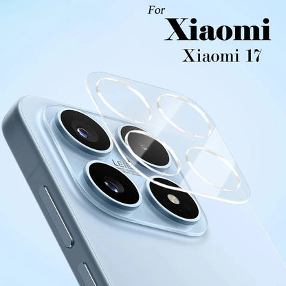 For Xiaomi 17 Tempered Glass Camera Lens Protector Scratch Resistant High Transparency Camera Protector