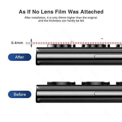 Metal Camera Lens Protector For Samsung Galaxy A57 A37 Anti Scratch 9H Tempered Glass Metal Ring For Galaxy A57 5G