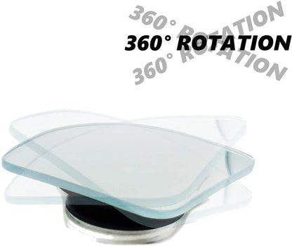SEAMETAL 2PCS Upgrade Car Rearview Mirror Wide-angle Blind Spot Car Auxiliary Rearview Convex HD Mirrors for Car Accessories