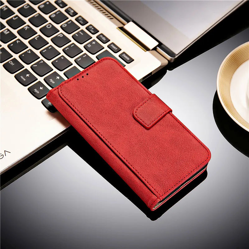 Flip Book Holster Case For Redmi 15 Phone Cover Leather Etui Redmi 15 Case Global Version Xiaomi Case Redmi 15 4G 5G Redmi15 Bag