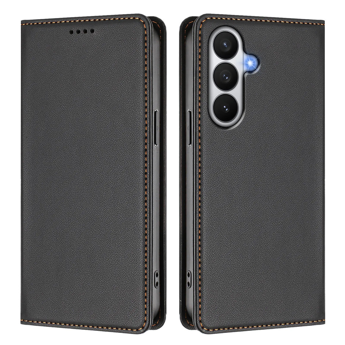 Leather Phone Case For Samsung Galaxy S26 Ultra S26 Edge S26 Plus S26 S25 Edge S25 Ultra S25 Plus S25 Flip Wallet