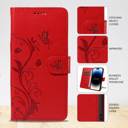 Butterfly Flower Vine Case For Samsung Galaxy S26 S25 Edge S24 S23 S22 S21 S20 Ultra FE S10 Plus Flip Wallet Leather Phone Cover