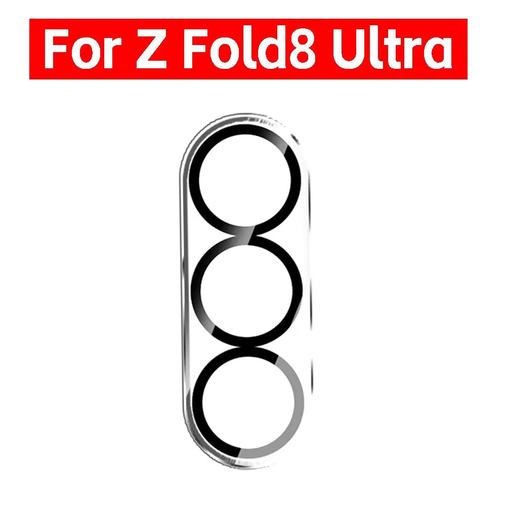 5-1Pcs Tempered Glass Camera Lens Film for Samsung Galaxy Z Fold 8 9H Anti-scratch Protective Film for Z Fold 8 Ultra Lens Film