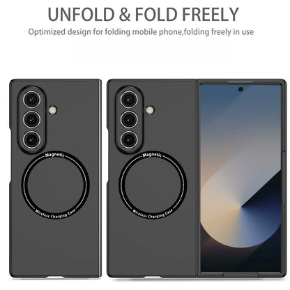 Anti-Fingerprint Plain Black Case for Samsung Galaxy Z Fold 8 Ultra 5G Fold8 Fold7 Fold 7 6 5 4 3 Fold6 Fold5 Fold4 Fold3