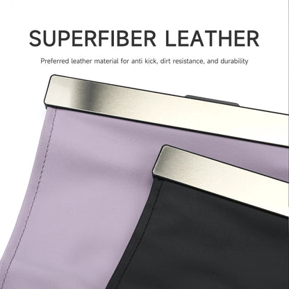 New Car Trash Bag Superior PU Leather with LED Light and Magnet Closure Design Waterproof Vehicle Rubbish Container Garbage Can