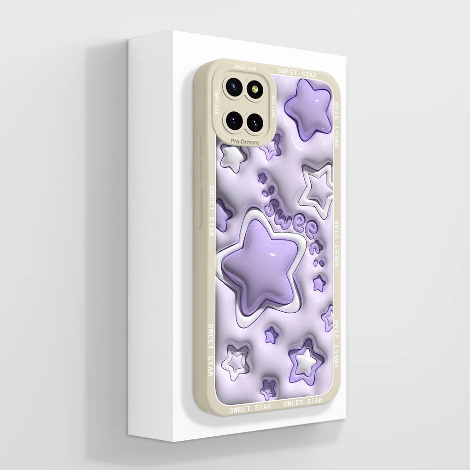 For Samsung Galaxy Note 10 Lite Case Butterfly Back Covers For Samsung Note10 Lite 10Lite Soft Liquid Silicone Phone Housing