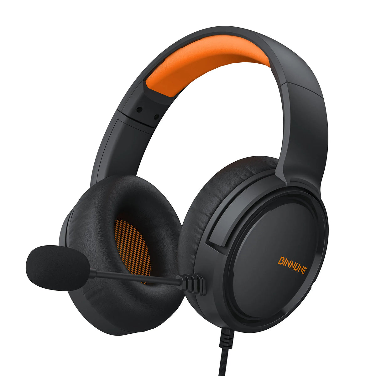 BINNUNE BG02 Wired Gaming Headphones with Mic for PS 4|5 Xbox1 Gaming Headset with Mic for PS4 PS5 Xbox Series X|S Xbox 1 PC NS