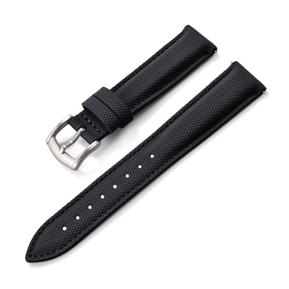 NATOBELT Sailcloth Watch Strap 18mm 19mm 20mm 22mm PVC Watch Strap Nylon Watchband Quick Release Sport Wristband Accessories