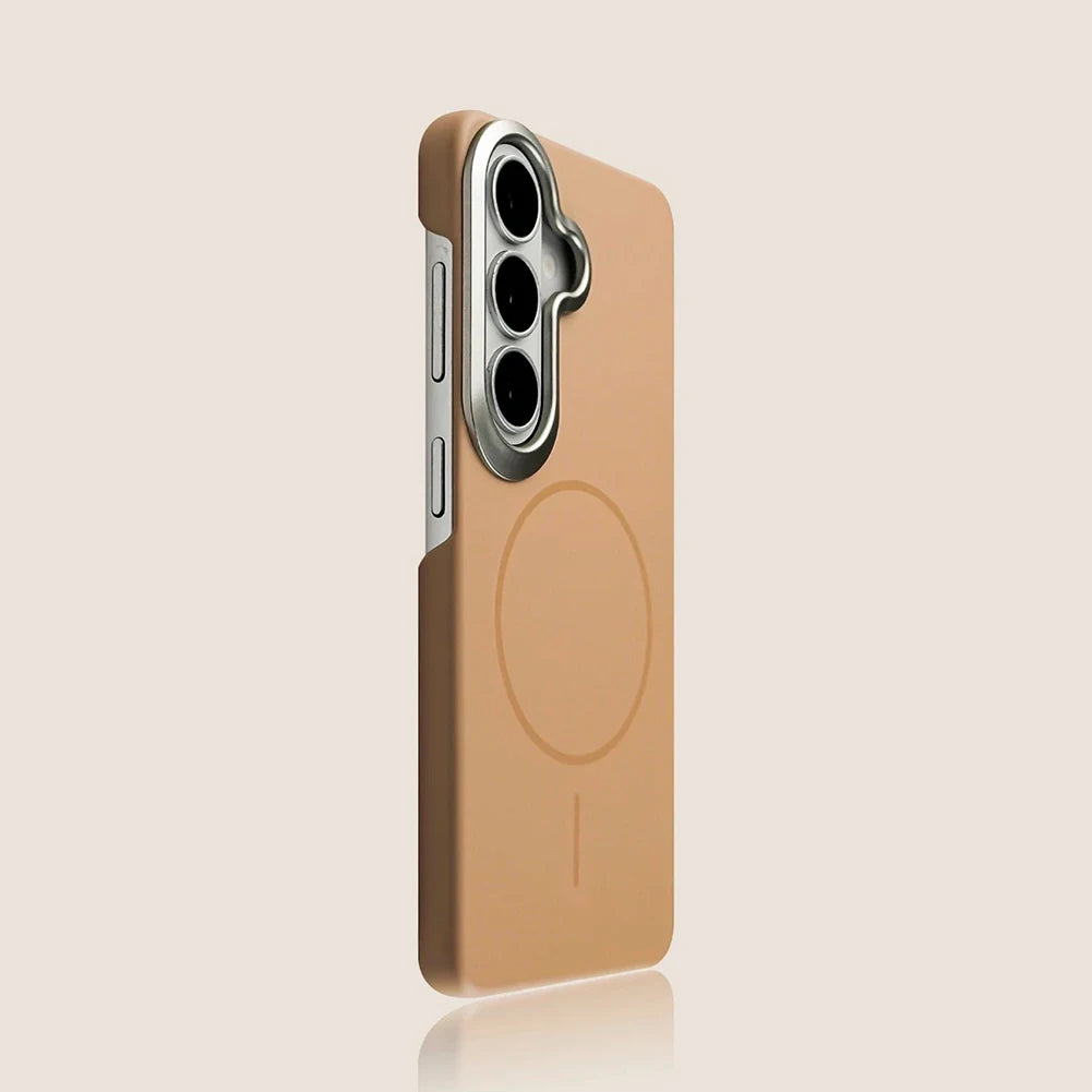 Metal PC Armor Matte For Magsafe Magnetic Case For Samsung S26 S25 Edge S24 S23 S22 Ultra Plus FE A57 A37 A17 A07 A36 A56 Cover