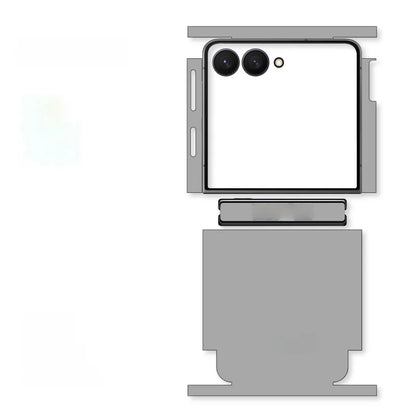 Skin For Samsung Galaxy Z Flip 7 6 5 4 2 Back Film Sticker Full Cover Protective Decal Wrap Side Frame Back Screen Protector