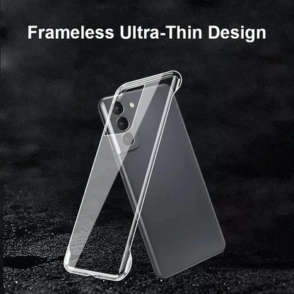 Slim Frameless Clear Phone Case For Samsung Galaxy S26 S25 S24 S23 S22 S21 S20 FE S10 S9 Note 20 Ultra 10 Plus Hard PC Cover