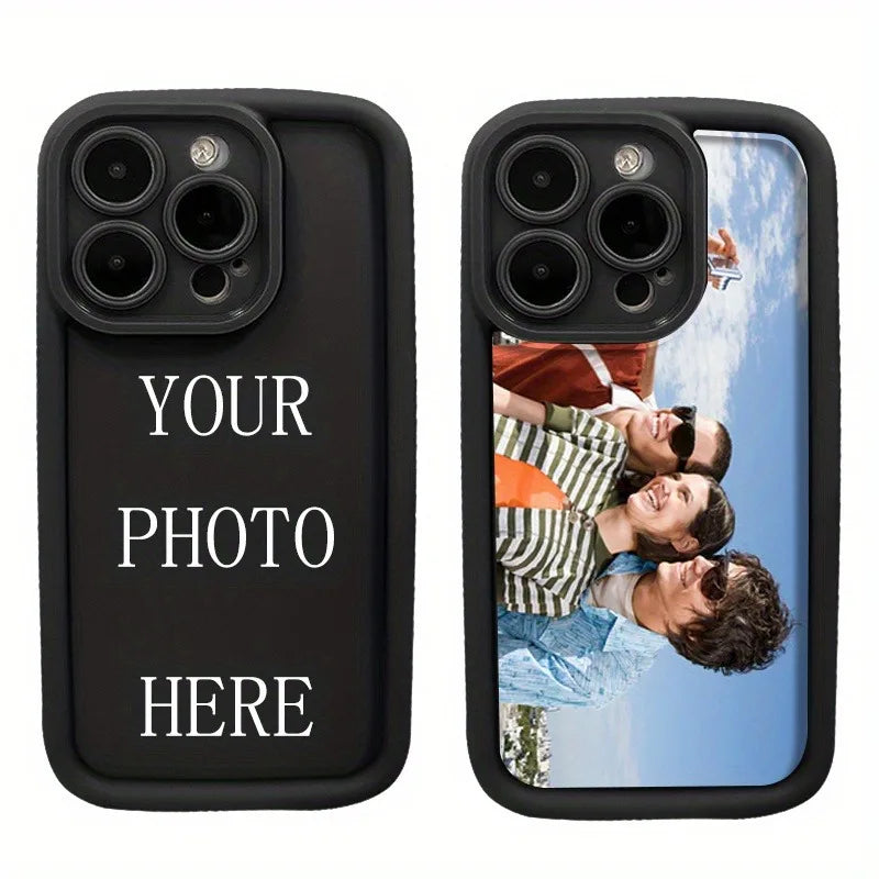 DIY Personalized Photos Customized Frosted Case For iPhone 16 15 14 13 12 11 Pro Max SE 2020 2022 XS XR MAX Back Cover Cases
