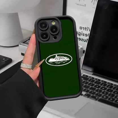 The World-C-Corteizs Phone Case iPhone 16 Plus 15 11 14 12 13 17 Pro Max Shockproof Soft Cover